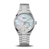 Billede af Bering Automatic Dameur stål lænke perlemorsfarvet skive 10bar 35mm