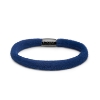 Billede af Kranz&Ziegler STORY armbånd kalvepels blå 17 cm *