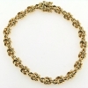 Billede af Armbånd knude bredde 7,6 mm 18,5cm 14 kt.