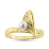 Billede af Ring "Pearly Wave" i guld