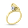 Billede af Ring "Pearly Wave" i guld