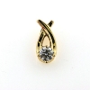 Billede af Vedhæng brill. 0,60 ct. w/vs. 18 kt.