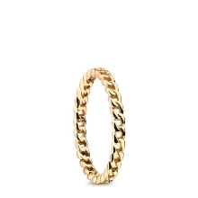 Billede af Bering ring Arctic Symphony inderring poleret guld (str. 70)