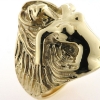 Billede af Ring, med kvindekrop 14 kt.