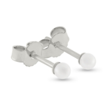 Billede af Ørestik fv. kulturperle 2* 3,5-4,0 mm. 14 kt. hvg.