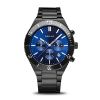 Billede af Bering Classic Kronograf herreur sort stål blå urskive safirglas 10ATM 43mm