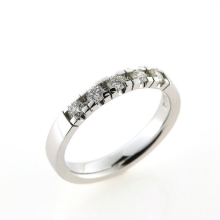 Billede af Alliancering 14 kt. hvg. 5* 0,07 w/vs.(br. 3,1-tk. 1,9 mm.)