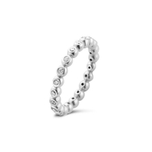 Billede af Spirit Icons ring Orbit sølv cz str 52