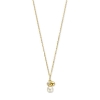 Billede af Spirit Icons Asia halskæde 14 kt. guld m. 0,02 ct. w/vs 45 cm