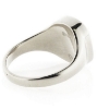 Billede af Herrering m. lukket bund, antik sl. onyx 14*12 mm 14 kt. hvg.
