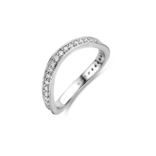 Billede af Spirit Icons Solaris ring sølv m. cz (str. 52)