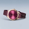 Billede af Bering Ultra Slim dameur lilla meshlænke, rosa kasse, lilla skive, 3 ATM