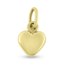 Billede af Vedhæng hjerte, massivt 8 kt. facon 4,6 gr. (prisen er excl. guld)