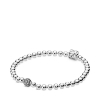 Billede af Pandora Beads & Pavé armbånd sølv cubisk zirkonia