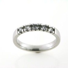 Billede af Alliancering 14 kt. hvg. 7* 0,07 w/vs.(br. 3,1-tk. 1,9 mm.)