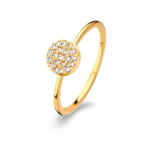 Billede af Spirit Icons ring MINI sølv fg cz str. 50