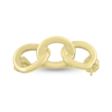 Billede af Odd Fellow loge  broche, lg. 15 mm. 8 kt.
