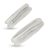 Billede af Vielses & Forlovelses ringe, i d- ring 1 brill. 0,05 w/vs.,  5,9*2,3 mm. 925 s.