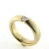 Billede af 1 Ring med brill. 0,22 tw/vvs. 14 kt.