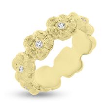 Billede af Ring hyldeblomster 8*0,03 w/vs., iloddet lav rørfatn. 14 kt. Billede af Ring hyldeblomster 8*0,03 w/vs., iloddet lav rørfatn. 14 kt.