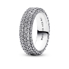 Billede af Pandora Timeless Pavé tredobbelt række ring sølv m. cz (str. 48-60)
