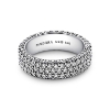Billede af Pandora Timeless Pavé tredobbelt række ring sølv m. cz (str. 48-60)