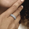 Billede af Pandora Timeless Pavé tredobbelt række ring sølv m. cz (str. 48-60)