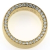 Billede af Ring med 68 brill. a 0,03 w/vs. 14 kt.