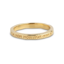 Billede af ENAMEL Copenhagen Mom ring forgyldt sølv (str. 57)