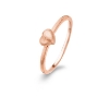 Billede af Spirit Icons ring Summer heart sølv rosaforgyldt str 50-60