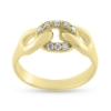 Billede af Loge ring, 8 brillanter a 0,02 w/vs. 14 kt. 