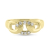 Billede af Loge ring, 8 brillanter a 0,02 w/vs. 14 kt. 
