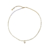 Billede af *STINE A halskæde Heavenly Pearl Dream Classy sølv forgyldt (39 + 5cm)