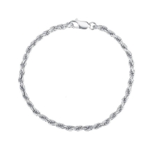 Billede af WiOGA Secilie armbånd sølv (18 cm)