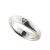 Billede af Ring 3* 0,015 w/vs i hjerte 14 kt. hvg.