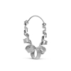 Billede af Jane Kønig Curly Hoop ørering sølv (1stk)