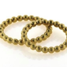Billede af Vielsesringe kugler hele vejen rundt, br. 2,7 mm. massiv 14 kt. Billede af Vielsesringe kugler hele vejen rundt, br. 2,7 mm. massiv 14 kt.