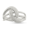 Billede af Slangering med 2 slanger, br. 15,5 mm. 14 kt. hvg.