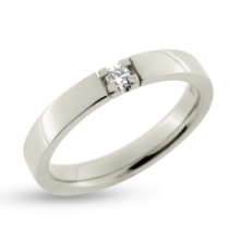 Billede af Alliancering 14 kt. hvg. 1* 0,07 w/vs.(br. 3,1-tk. 1,9 mm.)