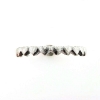Billede af Ring hjerter sølv, sølv forgyldt, 8 kt., 14 kt., 14 kt. hvg. (hjertering)
