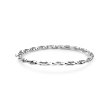 Billede af Mads Z "Twist" armring sølv str. M