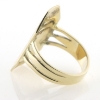 Billede af Ring med plade og håndgraveret monogram 14 kt.