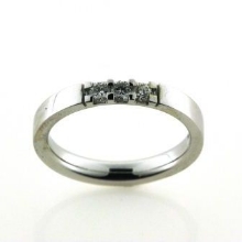 Billede af Alliancering 14 kt. hvg. 3* 0,07 w/vs