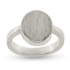 Billede af Ring, Signetring oval plade 925s