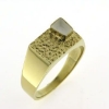 Billede af Tand ring 14 kt. fac. 6,9 gr (prisen er excl. guld)