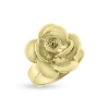 Billede af Ring "Rose" i forgyldt sølv