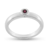 Billede af Ring m. ægte rubin 2½ m/m. 14 kt. hvg