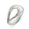 Billede af Ring "Open Split" 14 karat hvidguld