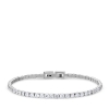 Billede af Bering Arctic Symphony tennisarmbånd stål m. cz (170-210mm)