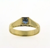 Billede af Ring m. 3,5 m/m. syn. sten 8 kt...........
